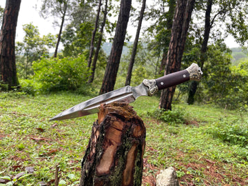 10 Inch Digger knife| Balance oil tempered Knife | Ready to use hand forged knives/Knife | Fixed blade Full Tang Knife